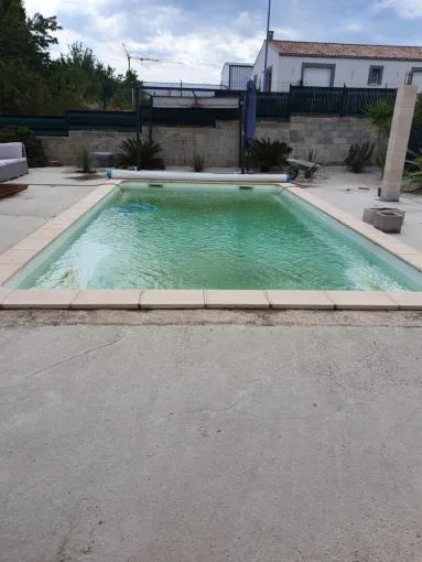 Rénovation de terrasse avec piscine à Béziers, Béziers, Raval'Construction