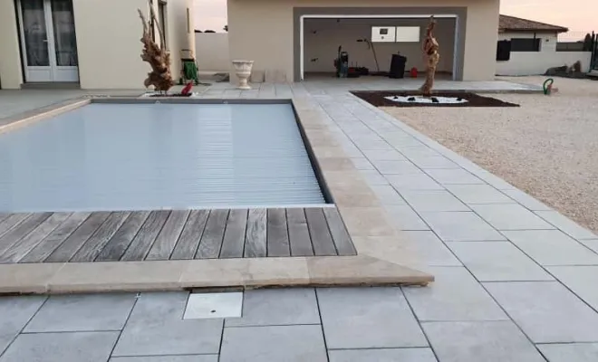 Carrelage exterieur, Narbonne, Raval'Construction