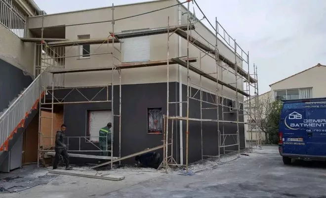 Ravalement de façade, Béziers, Raval'Construction