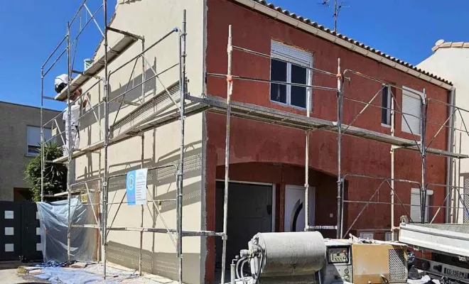 Ravalement de façade, Béziers, Raval'Construction