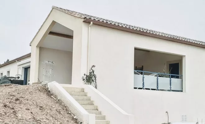 Ravalement de façade, Béziers, Raval'Construction