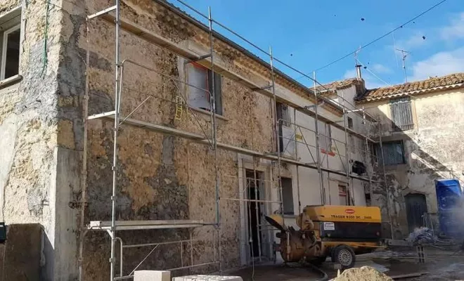 Ravalement de façade, Béziers, Raval'Construction